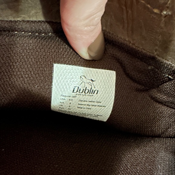 Durango Two-Tone Leather Boots - Picture 4 of 4